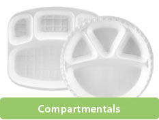 Green Biodegradable Compartmentals